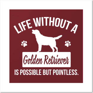 Golden Retriever Posters and Art